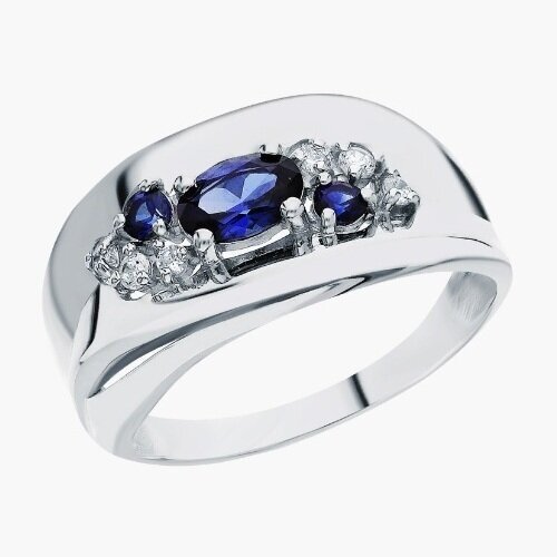 Кольцо из серебра 1-865_