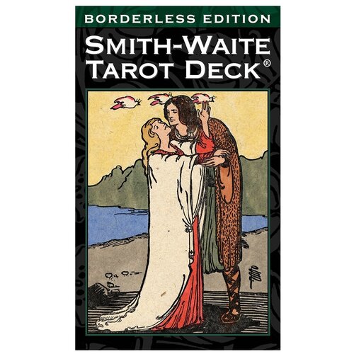 Гадальные карты U.S. Games Systems Таро Smith-Waite Tarot Borderless, 84 карты, разноцветный, 200 колман смит памела таро аввалон smit waite centennial desk tarot in a tin таро уэйта смитт памеллы карты инструкция на англ яз