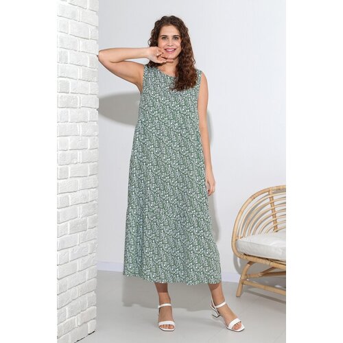 Платье Viotex Адриана-3, размер 50, зеленый (зелёный)