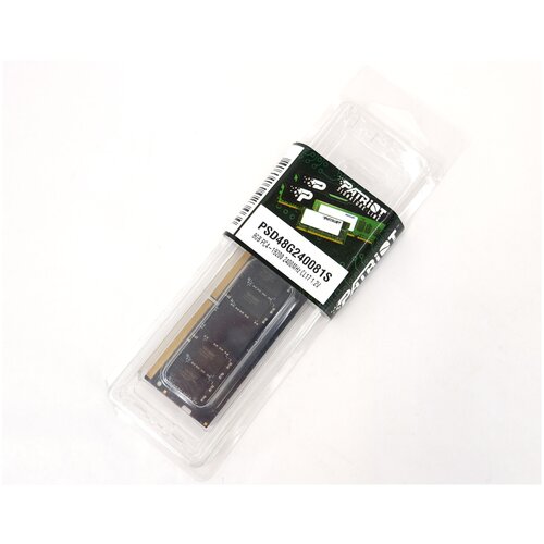 Оперативная память SO-DIMM DDR4 8GB Patriot PSD48G240081 179000₽