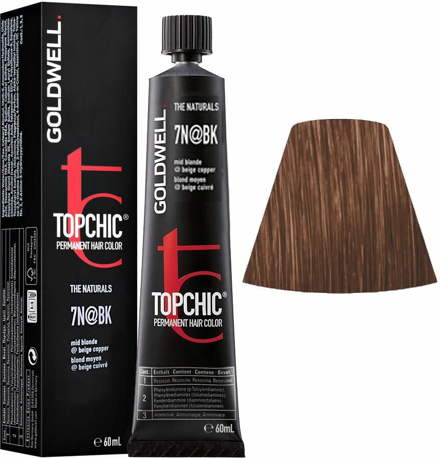 Goldwell Topchic Hair Color Coloration 7NBK 60 ml