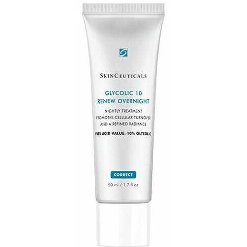 SkinCeuticals Ночной крем стимулирующий обновление клеток и возрождающий сияние | GLYCOLIC 10 RENEW OVERNIGHT