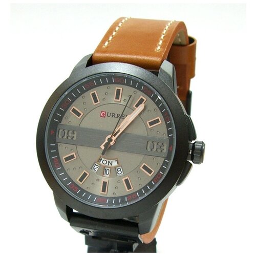 фото Часы curren часы наручные мужские на ремне 2 календаря