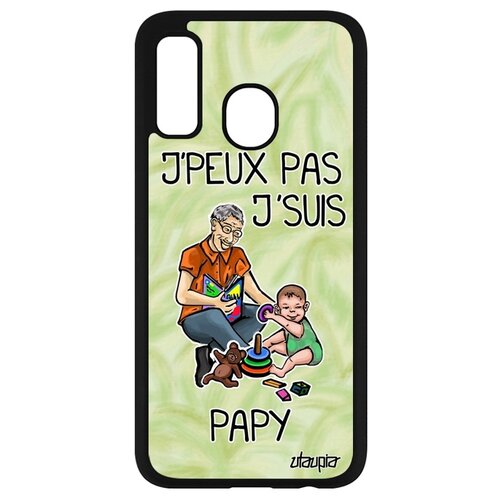 фото Чехол на мобильный samsung galaxy a40, "не могу - стал дедом!" карикатура семья utaupia