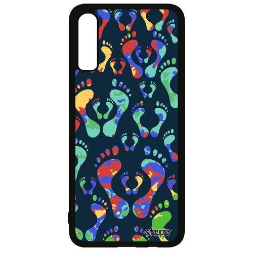 фото Чехол для смартфона galaxy a70, "след стопы" дитя отпечаток utaupia