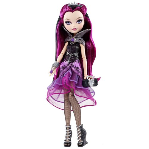 Кукла Эвер афтер хай Рейвен Квин бейсик, Ever After High Basic Raven Queen набор эвер афтер хай медлин хеттер и чайная вечеринка шляпная вечеринка ever after high hat tastic party madeline hatter party display