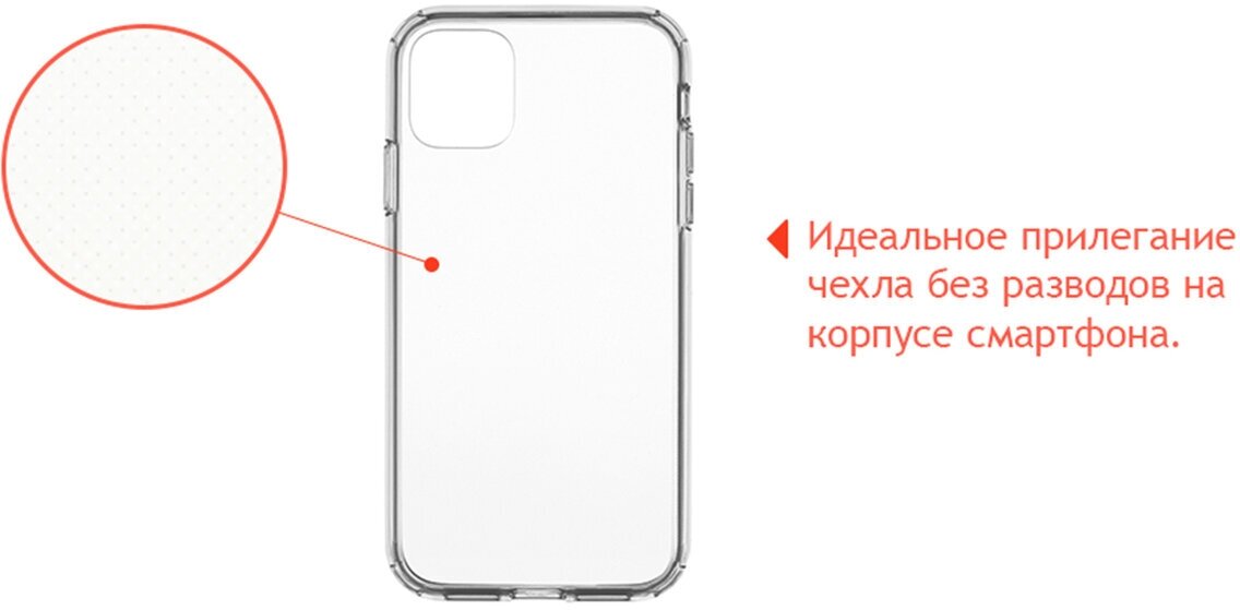 Чехол (клип-кейс) UBEAR Real Case, для Apple iPhone 12 mini, прозрачный [cs64tt54rl-i20] - фото №5