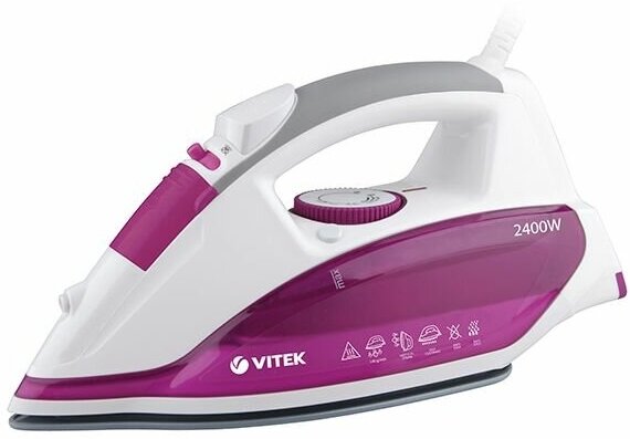 Утюг Vitek VT-1262 PK (розовый)
