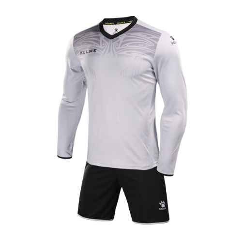 Форма спортивная Kelme, размер 03-S, серый, черный лонгслив breathe out harpy longsleeve черный s