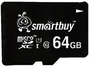 Карта памяти (SMARTBUY (SB64GBSDCL10-00) MicroSDXC 64GB Class10 UHS-1)