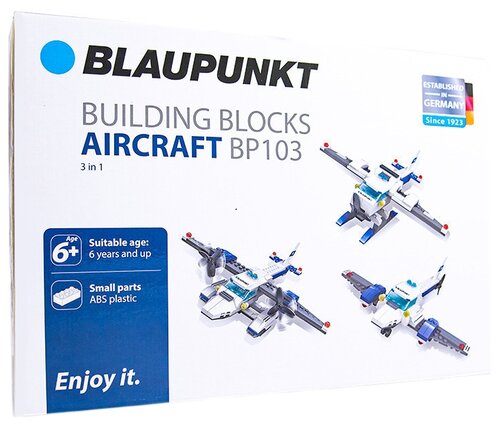 Конструктор Blaupunkt Building Block BP103 Aircraft 3 in 1, 174 дет.