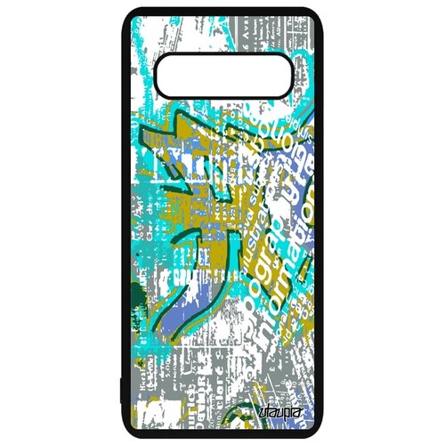 фото Чехол на смартфон galaxy s10, "стрит-арт" изображение надпись utaupia