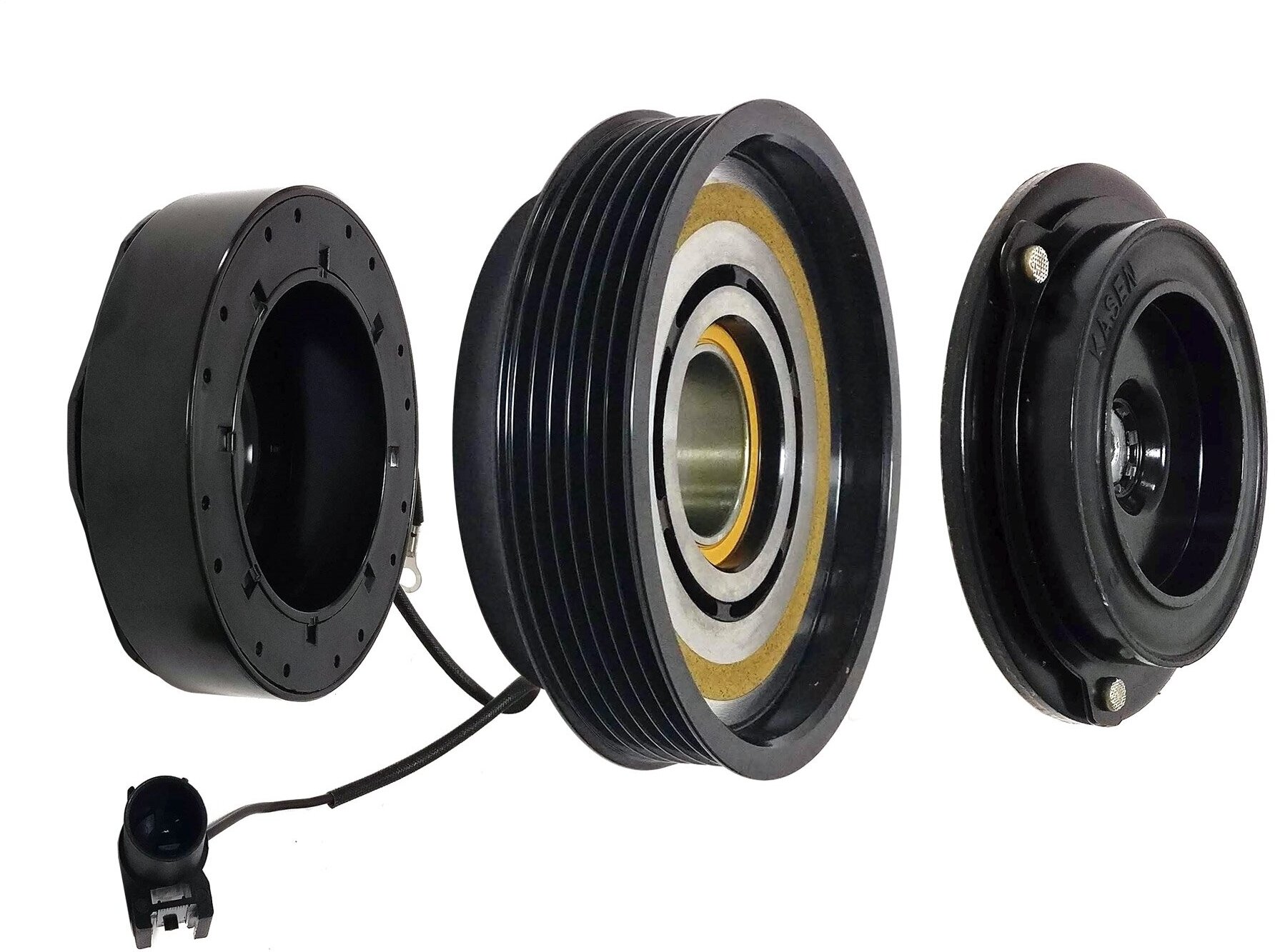 фото Муфта компрессора кондиционера Kia Cerato 1 (рестайлинг), 2 1.6, Spectra; Hyundai Veloster, i20 1.4, 1.6 (2008-2012)