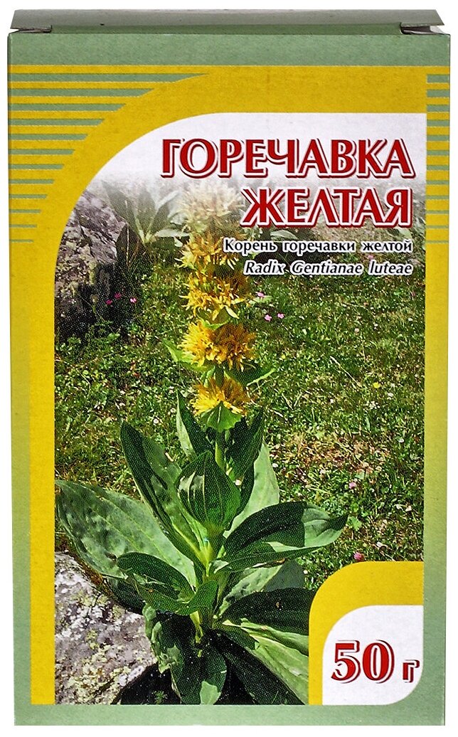 Хорст корень Горечавка желтая, 50 г