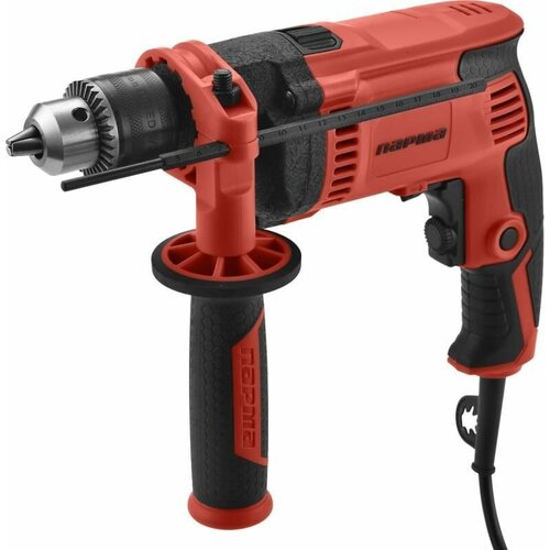 Дрель шуруповерт сетевая ударная мощность 800 Вт 3000 обмин реверс Парма ДЭ-01-13800РУ 4541₽