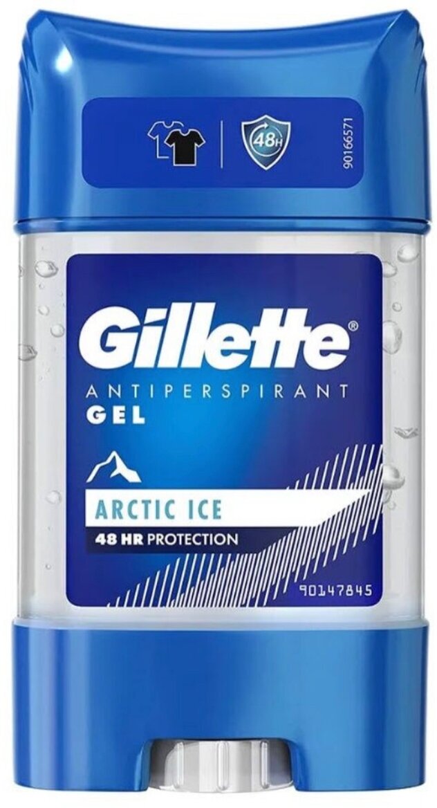 Гелевый дезодорант-антиперспирант Gillette Arctic Ice, 70 мл - фото №17