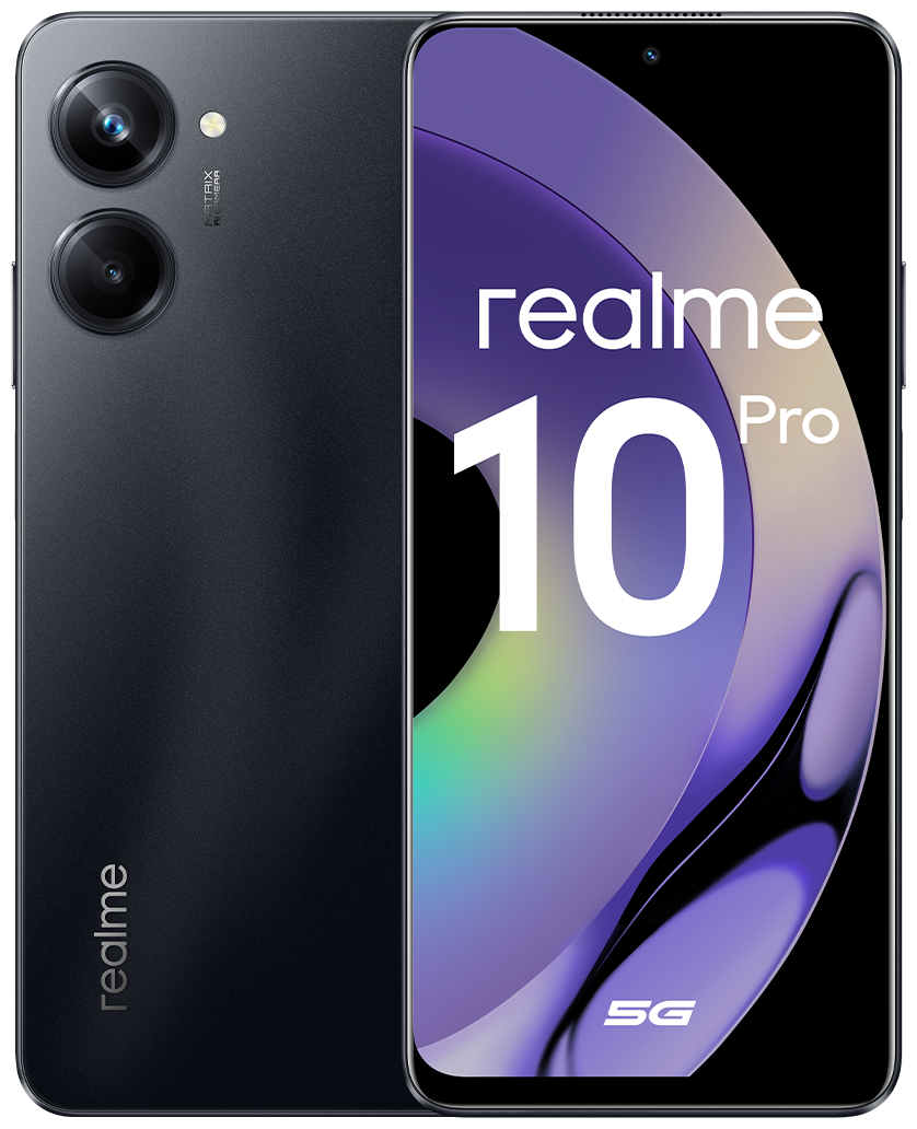 Смартфон realme 10 Pro 5G 8/128 ГБ RU, черный