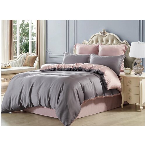 фото Постельное бельё "танго" из тенселя; арт: jiu06-06; размеры: евро tango