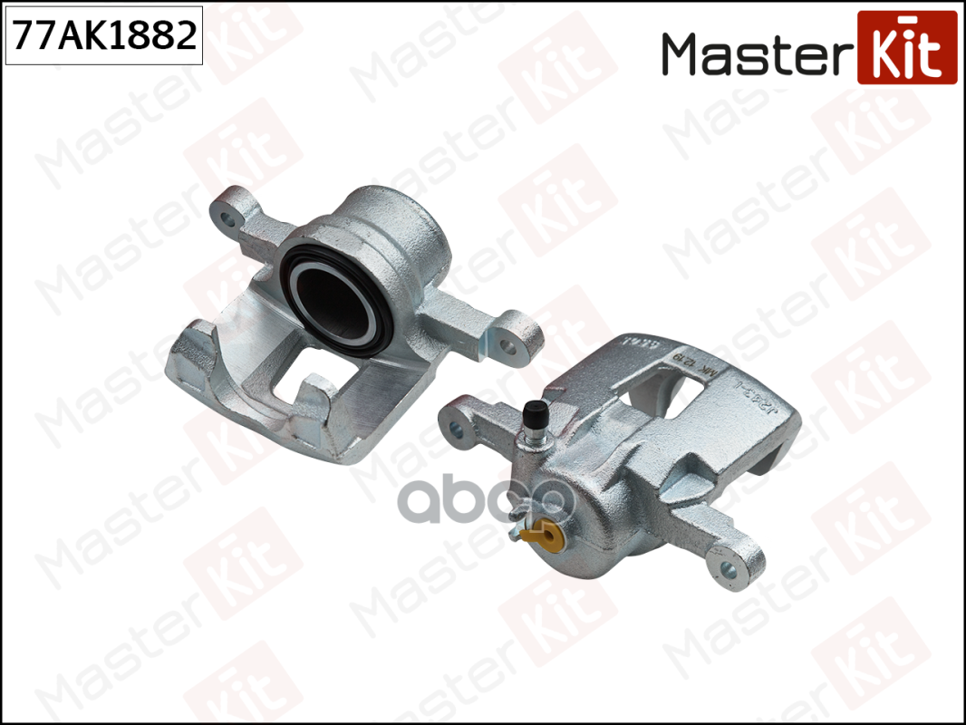 Суппорт Тормозной Перед. Лев. Chevrolet Matiz (M200, M250) 2005 -, Spark 2005 -, Matiz (M100, M150) 77Ak1882 MasterKit арт. .