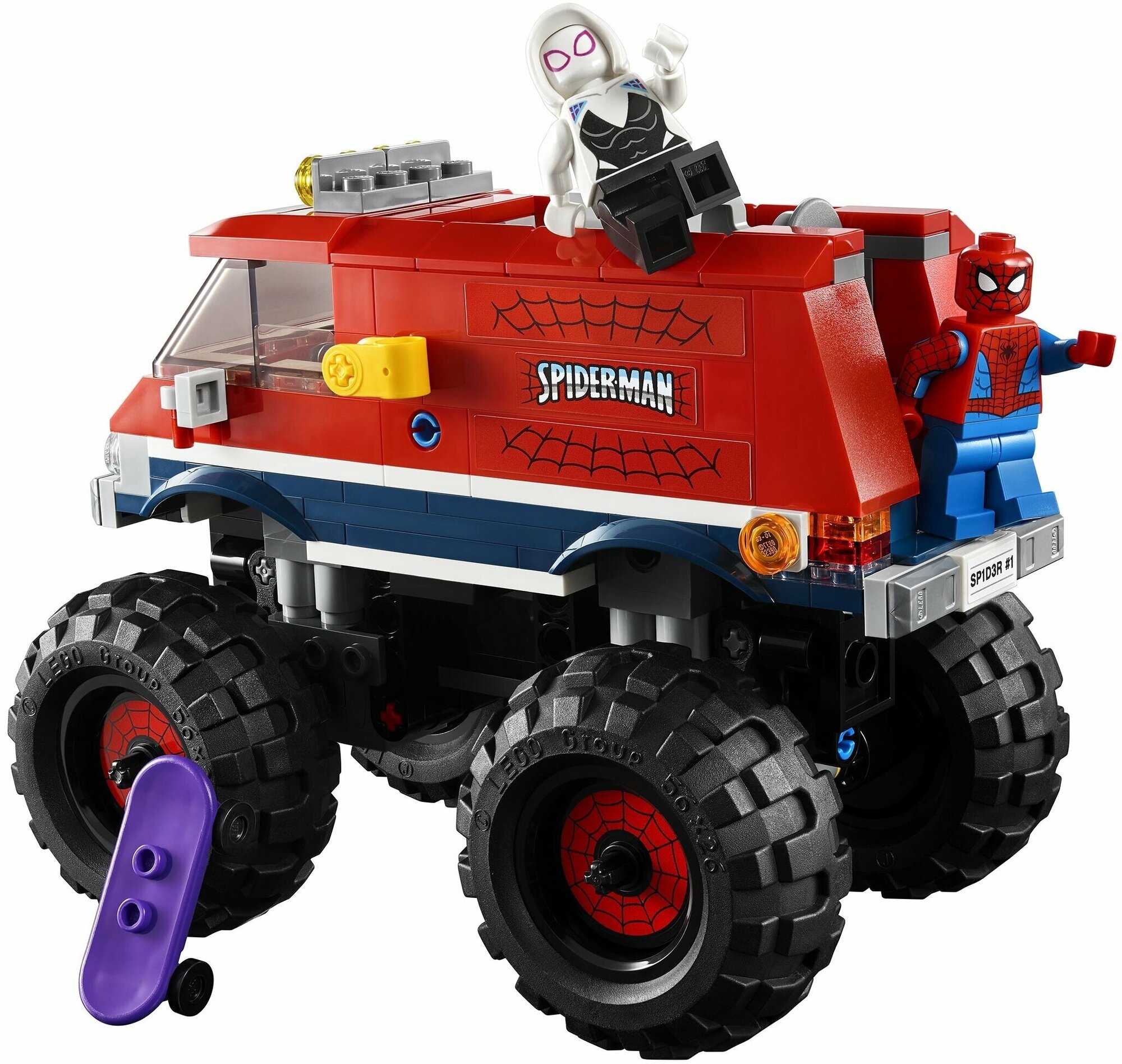 Конструктор LEGO Super Heroes Монстр-трак Человека-Паука против Мистерио - фото №18
