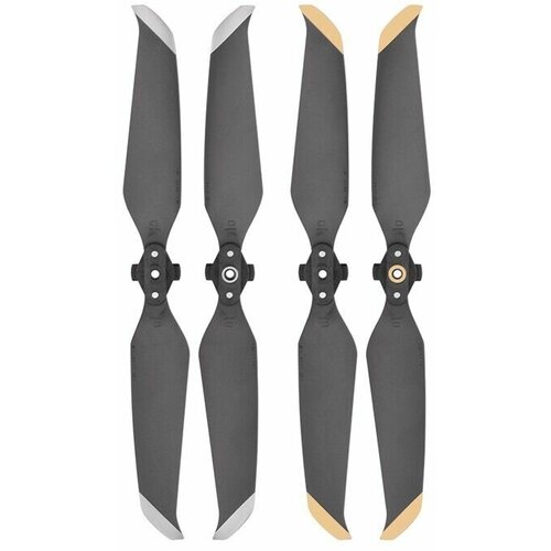 Комплект лопастей для квадрокоптера дрона DJI Air2/2S (4шт/2пары) 4 pcs low noise props 7238f propellers for dji mavic air 2 dji air 2s quick release drone accessories