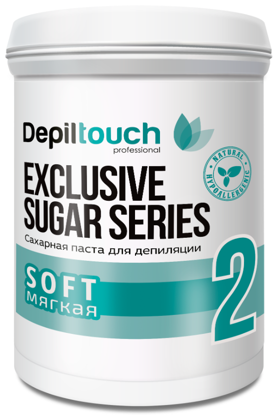 Сахарная паста для депиляции Мягкая серии «Exclusive sugar series» 800 гр