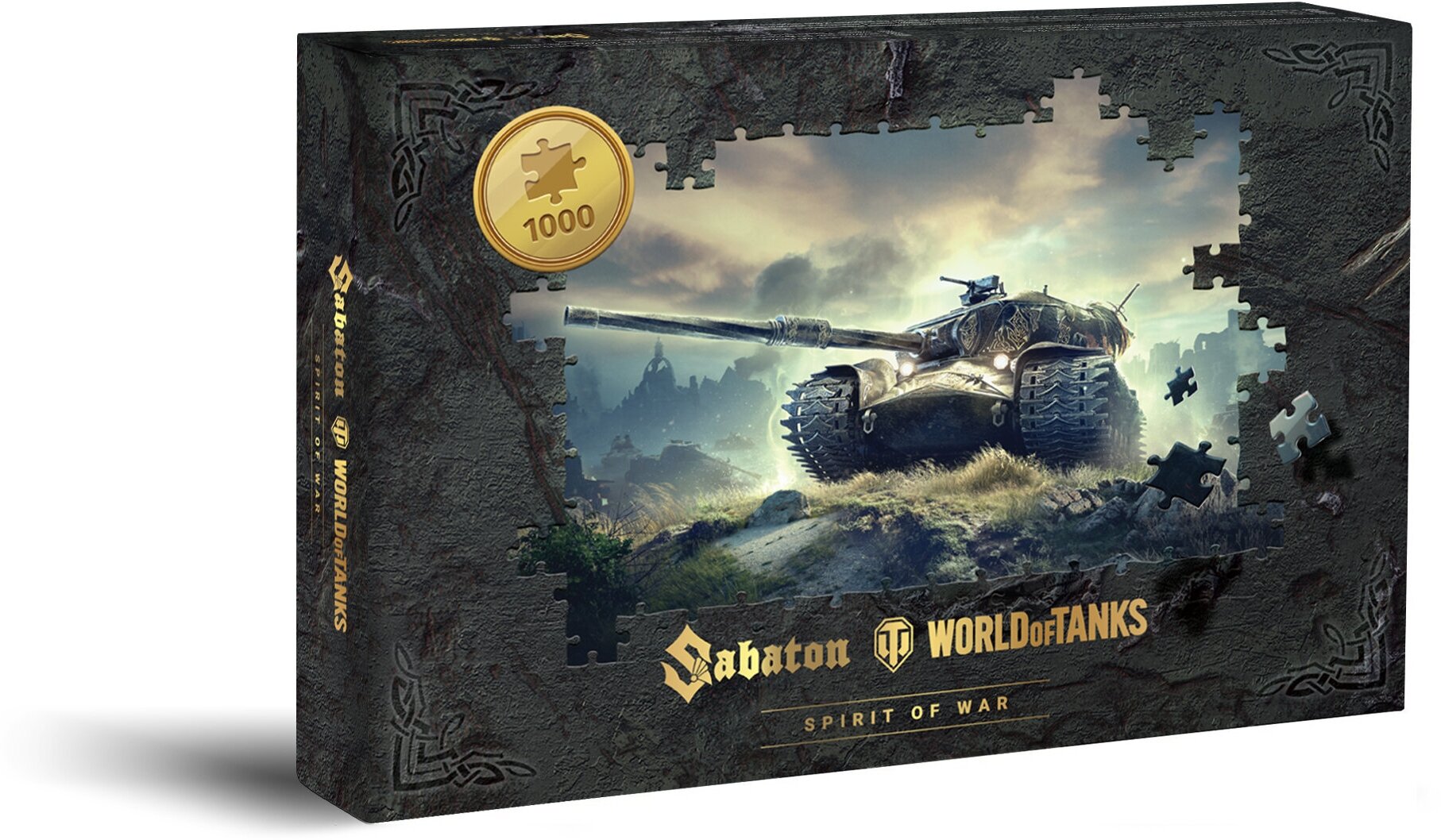Пазлы World of Tanks World Of Tanks: Spirit Of War - Sabaton. Limited Edition 1000 деталей - фото №2