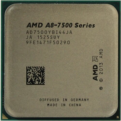 Процессор AMD A8-7500 Kaveri FM2+, 4 x 3300 МГц, OEM процессор amd a8 a8 9600 am4 ad9600agm44ab 3 1ghz 100mhz amd radeon r7 oem