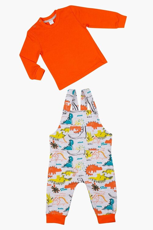 Комплект одежды LITTLE WORLD OF ALENA, размер 98, оранжевый