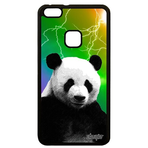 фото Чехол на смартфон huawei p10 lite, "большая панда" детеныш бамбук utaupia