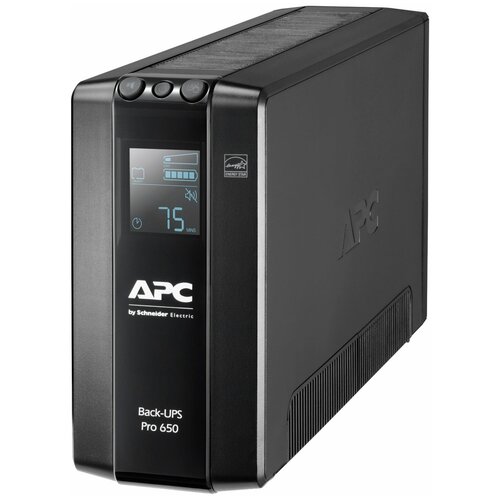 Интерактивный ИБП APC by Schneider Electric BR650MI черный 390 Вт
