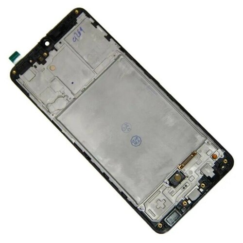 Дисплей для телефона Samsung A315F (A31) в сборе с тачскрином, черный - (AMOLED, с регулировкой подсветки)