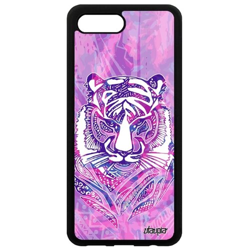 фото Чехол на смартфон honor 10, "тигр" tiger джунгли utaupia
