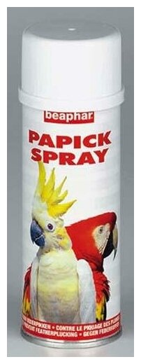 Средство Beaphar для птиц Papick Spray против выдергивания перьев, 200мл - фото №5