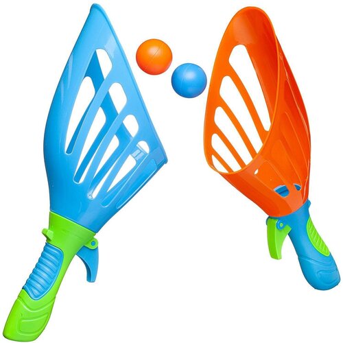 Игровой набор Abtoys Лови-Бросай, в комплекте 2 ловушки и 2 мячика, в сетке (WA-15276) игровой набор yg sport лови бросай yg15i