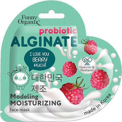 Funny Organix Alginate Probiotic Моделирующая альгинатная маска-увлажнение для лица 25 г 1 шт