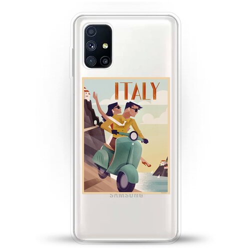 фото Силиконовый чехол италия на samsung galaxy m51 andy & paul