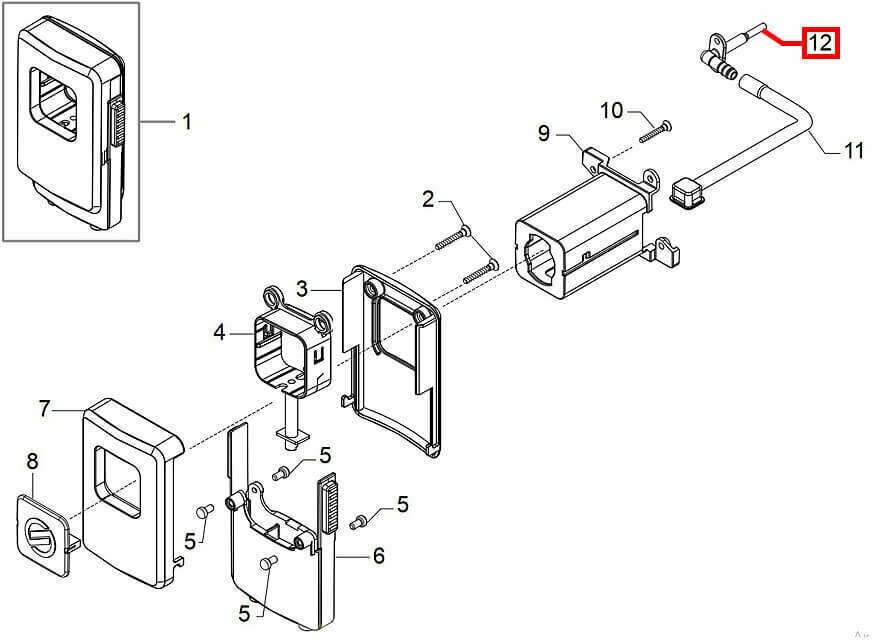 Кофевод угловой Saeco 421944002701 для серии Xelsis, Exprelia - фотография № 5