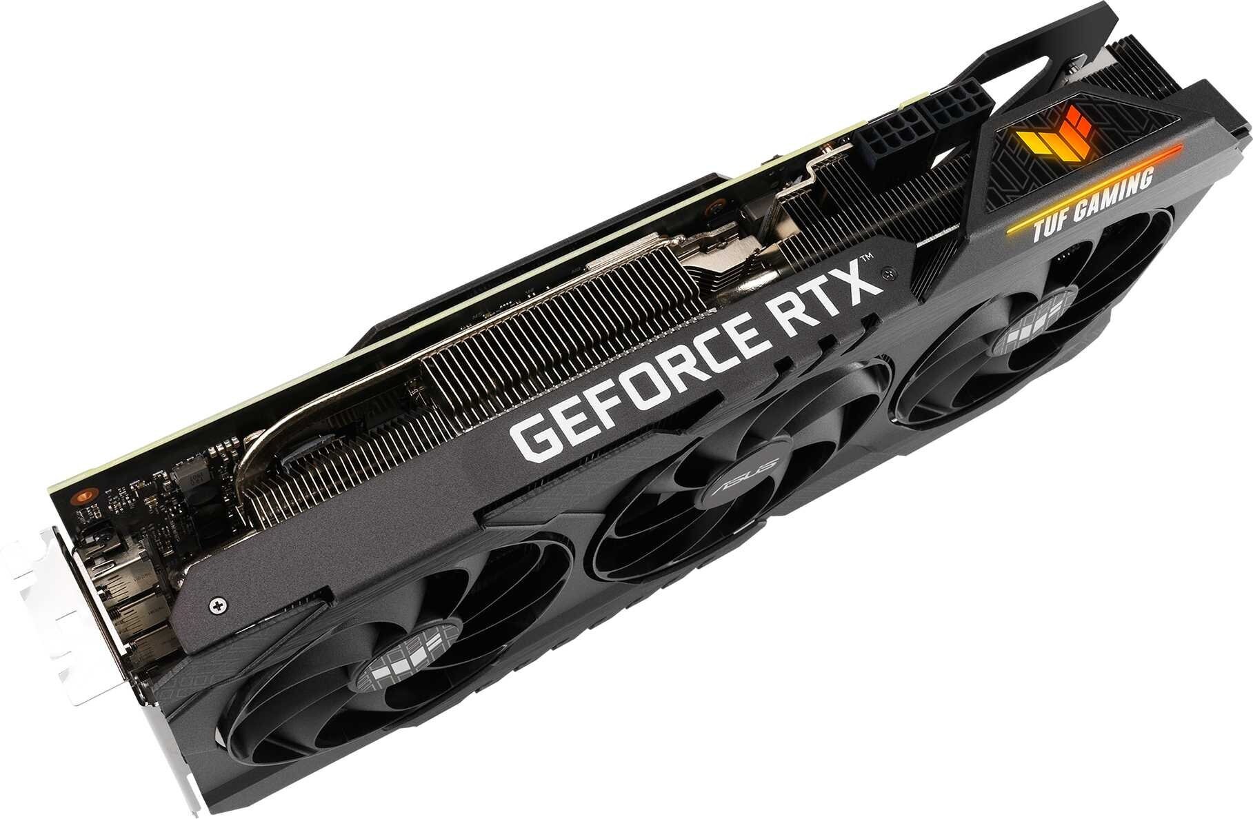 Видеокарта ASUS NVIDIA GeForce RTX 3070TI , , 8ГБ, GDDR6X, OC, Ret - фото №11