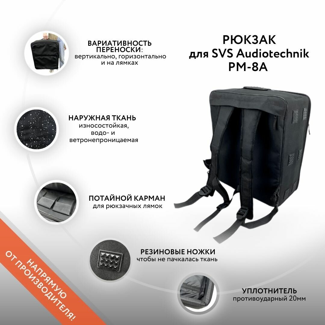 Рюкзак для микшерного пульта SVS Audiotechnik PM-8A (GoodBag)