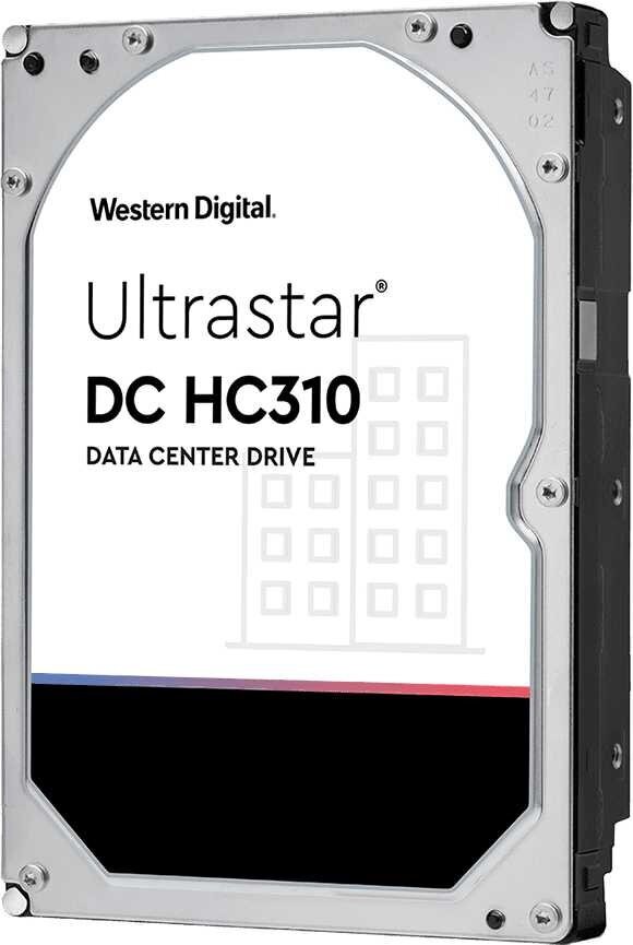 Жесткий диск 4Tb WD SATA-III 0B36040 HUS726T4TALE6L4 Ultrastar DC HC310 (7200rpm) 256Mb 3.5"