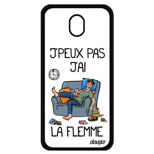 фото Чехол для мобильного galaxy j7 2017, "не могу - мне лень!" неохота комикс utaupia