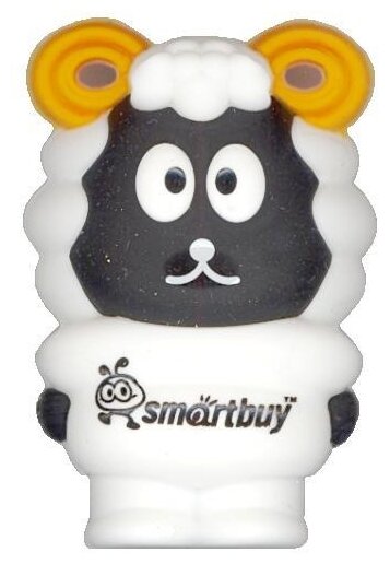 Флешка SmartBuy Sheep 8 Гб usb 2.0 Flash Drive - белая овечка