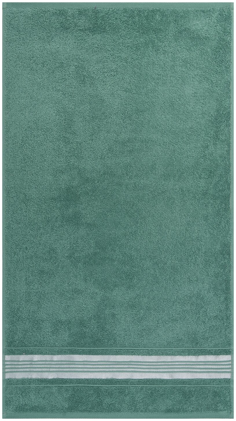 Полотенце махровое для лица и рук, Донецкая мануфактура,Ice shine, 50Х90 см, цвет: зеленый, 100% хлопок - фотография № 3