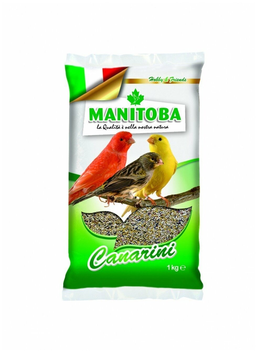 Manitoba корм Canarini для канареек , 1кг