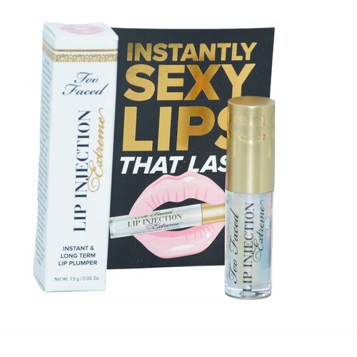 Too Faced блеск для губ увеличивающий объем travel lip injection extreme 1,5g