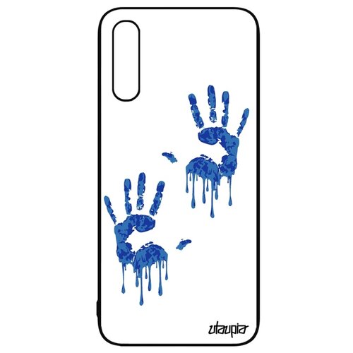 фото Чехол для телефонов samsung galaxy a50, "отпечаток ладони" рука palm utaupia