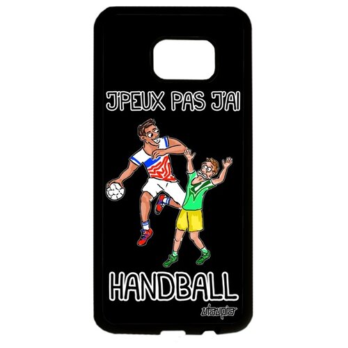 фото Чехол на смартфон samsung galaxy s7 edge, "не могу - у меня гандбол!" повод юмор utaupia