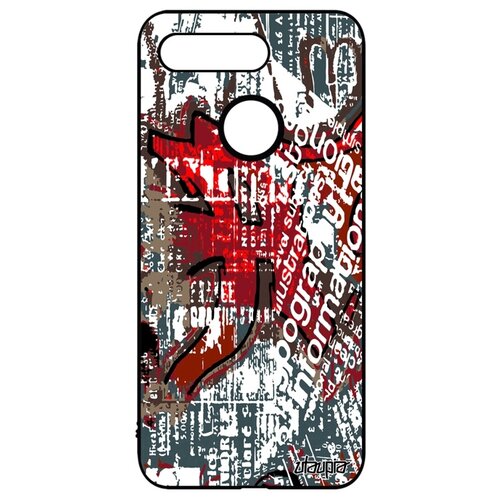 фото Чехол для мобильного honor v20 / view 20, "стрит-арт" уличный надпись utaupia