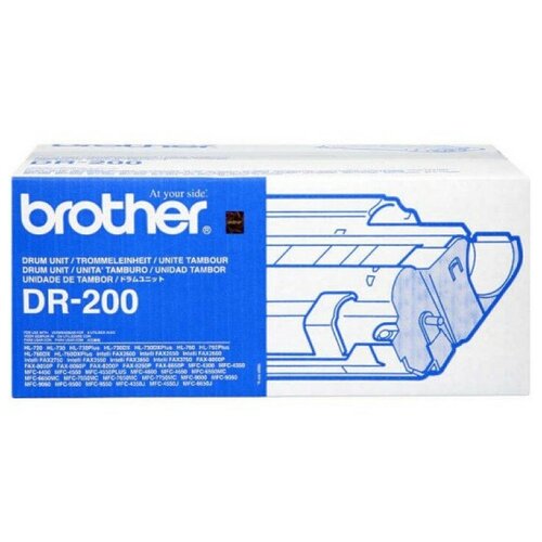 Brother DR-200 фотобарабан (DR200) черный 20 000 стр (оригинал) brother dr 200 фотобарабан dr200 черный 20 000 стр оригинал